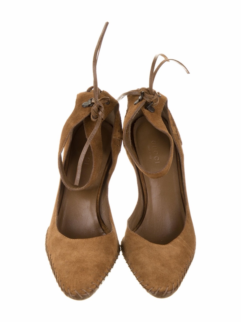 Gucci D'Orsay Suede Heels *vintage* - Picture 4 of 8